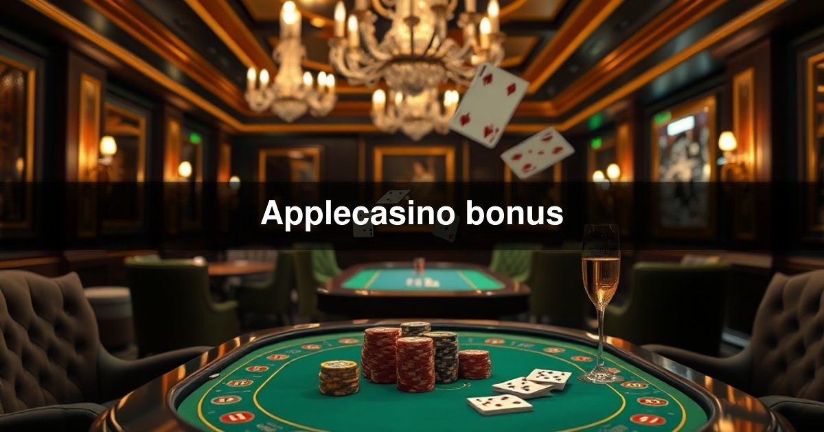 Applecasino bonus
