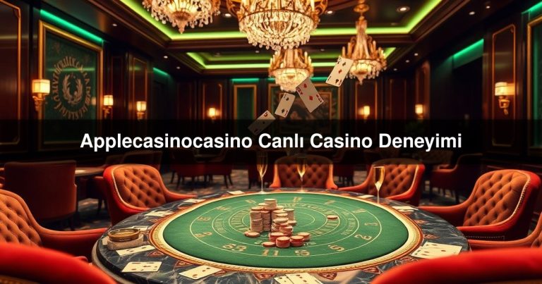 Applecasinocasino Canlı
