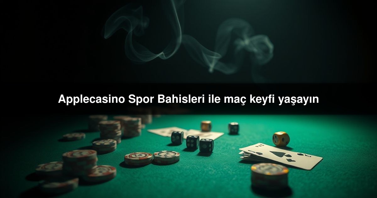 Applecasino Spor