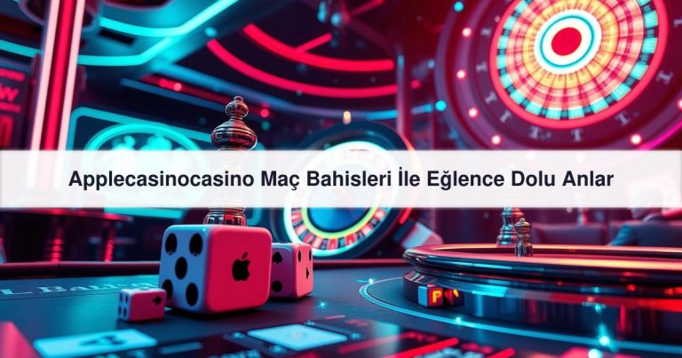 Applecasinocasino Maç